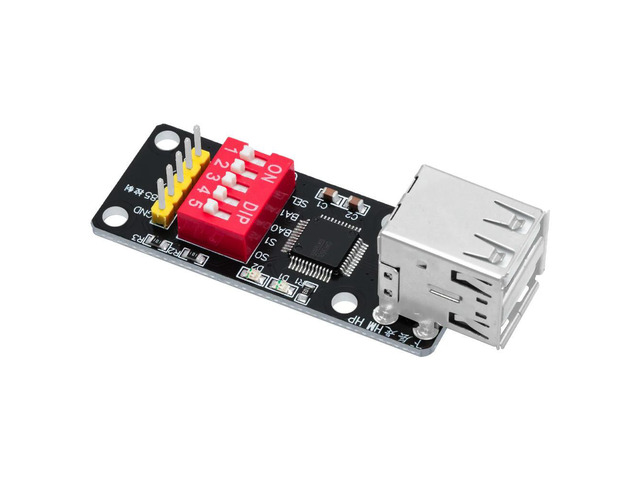 Ch9350 module hid keyboard mouse to serial port virtual keyboard scanning gun to serial port KVM