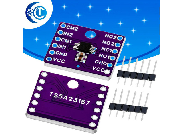 TS5A23157 CJMCU-23157 Dual Channel 10 SPDT Analog Switch Module Development Board for