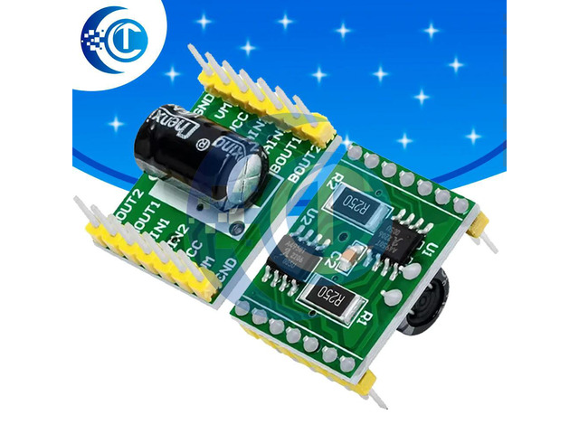 A4950 Dual DC Brushed Motor Driver Module High Performance vs. TB6612 for Compatible