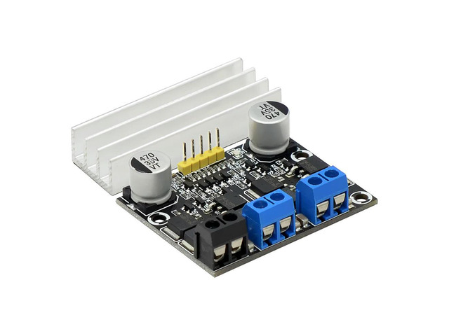 DC 3V-18V Motor Drive Board 10A Dual Channel H Bridge DC Motor Drive Module PWM Speed Regulator Dimmer Module