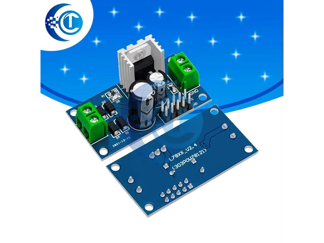 1PC L7812 Voltage Regulator: 12V 1.5A Stable Step-Down with Integrated Filter, Rectifier & Clean Power