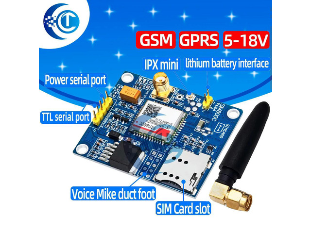SIM800C Development Board GSM GPRS Module Support Message Bluetooth Audio Interface Support TTS DTMF