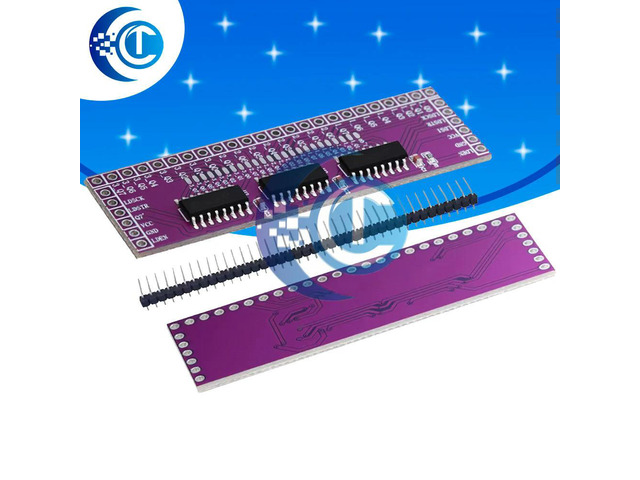 Microcontroller Serial to Parallel Pin IO Expansion Module 74HC595 Output Port Expansion 3 to 24pin LED control