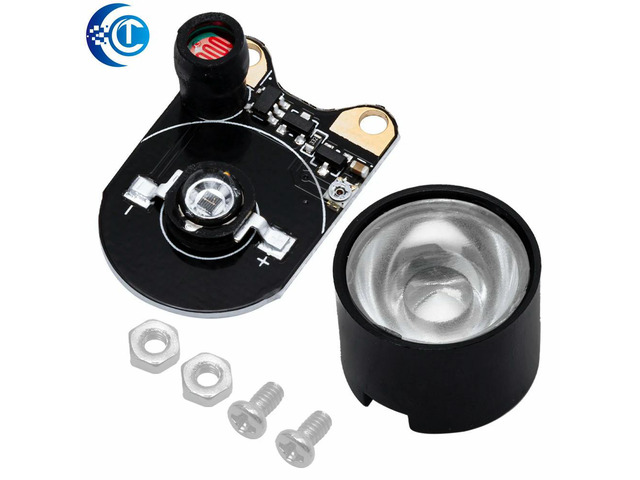 3W 850nm IR Infrared LED Fill Light Module 1 Piece Night Vision Supplementary Lamp Compatible with Raspberry Pi Camera