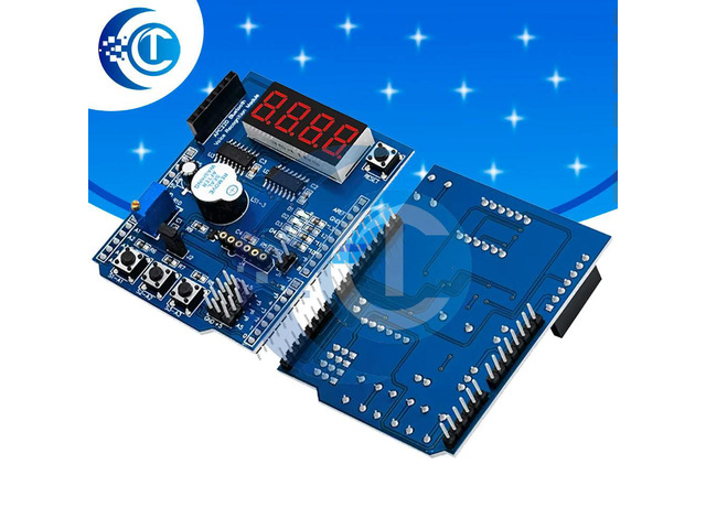 DIY FOR Project Expansion Shield - Multifunctional Kit Compatible with UNO, Leonardo & Mega2560