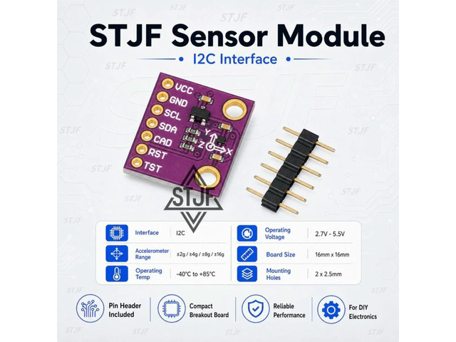 MCU-9911 AK09911C Geomagnetic Hall Sensor Three-axis Compass Magnetometer Module