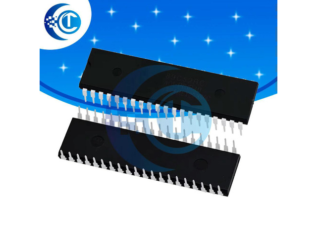 STC89C52RC-40I-PDIP40 8-Bit Microcontroller MCU, DIP-40 Package (1PC Per Lot)