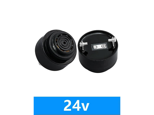 SFM380 Active Buzzer 12V/24V Piezoelectric DC Speaker Car-Dedicated Continuous Sound Alarm