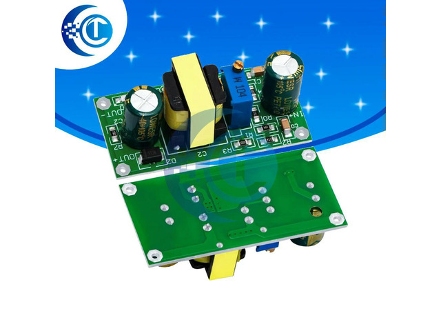 High Voltage Isolated DC-DC Buck Converter Module, Wide Input 22V-290V, Adjustable Output 3.6V-15V