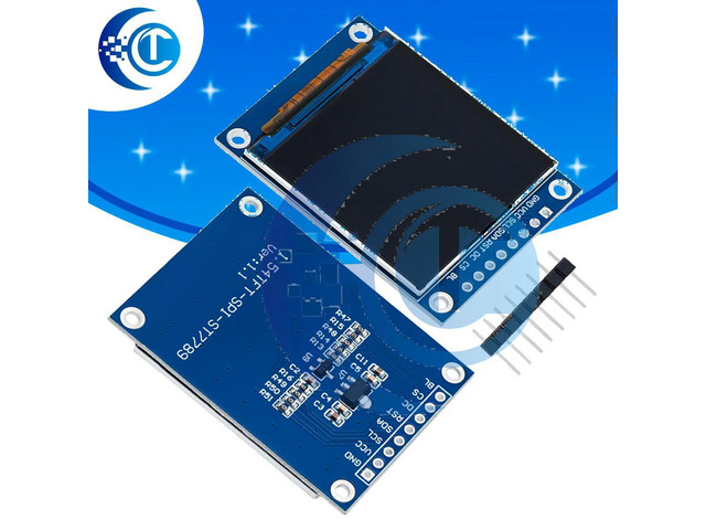 1.54' HD IPS TFT LCD Module (CLT IT): 240×240 Full-Color Display (SPI, ST7789) fo Compatible
