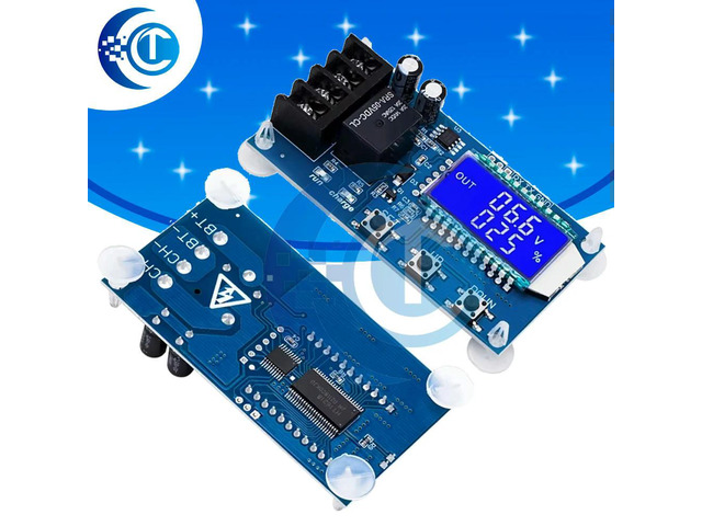 XY-L10A 6-60v 10A Lead-acid Solar Charge Controller Module Protection Board charger Time Switch Capacity