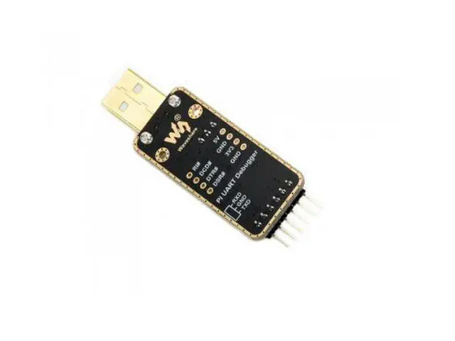 Pi UART Debugger USB To UART Debugger Module for Raspberry Pi 5,Type-A Port, Onboard UART Connector,High Baud Rate Transmission