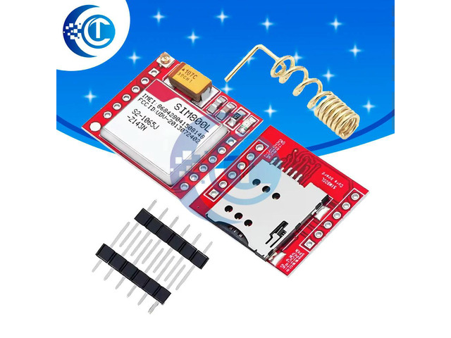 SIM800L GSM/GPRS Module Quad-Band Micro SIM TTL Serial Ultra-Compact Data Board for & IoT Projects