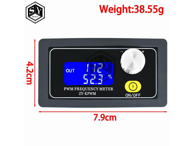 Car USB Charger Buck Converter, 4.5V-40V Wide Input, 5V 2A Output with Dual-Wire Voltmeter