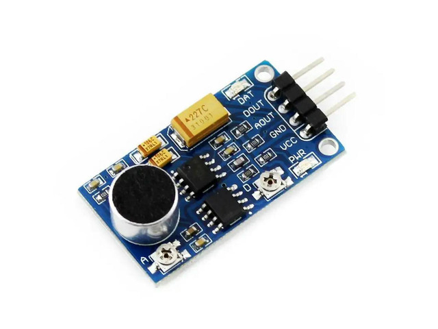 Onboard audio power amplifier LM386 Sound Sensor for Sound level detection Audio amplifier
