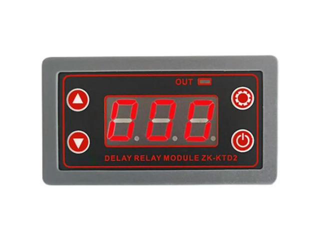 KTD2 5A 5V 12V 24V Fully Compatible Delay Relay Module Trigger Cycle Timing Industrial Anti-Overshoot