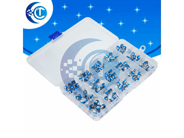 150PCS RM065 Adjustable Resistor Kit 51M Potentiometers Boxed DIY Electronic Components
