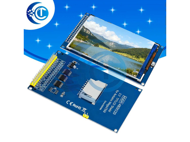 3.5' 320×480 High-Res TFT LCD Display - ly Compatible for MEGA 2560 R3 Board