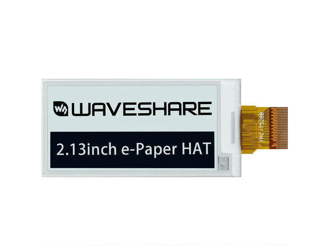 2.13inch e-Paper,250x122, 2.13inch E-Ink raw display panel