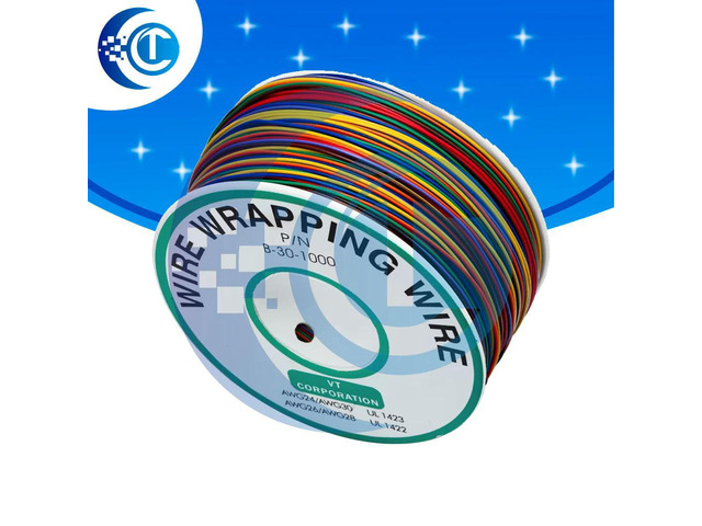 30AWG 8-Core UL1423 Tinned Copper PVC Wrapping Wire Breadboard Jumper Cable