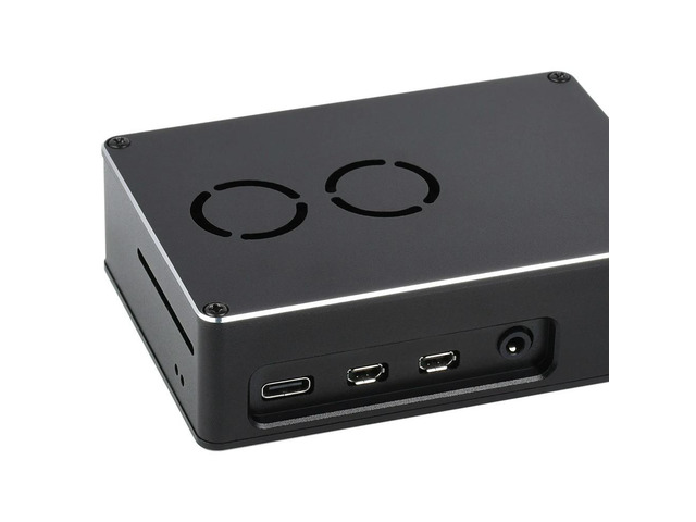 Dual Fan Case for Raspberry Pi 4, Dull-Polish Surface