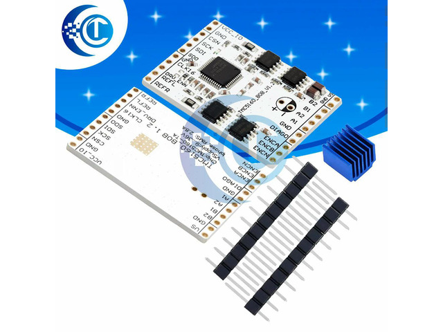 3D Printer Parts TMC5160TA-V1.0 BOB High Power Stepper Motor Driver TMC5160 StepStick Super Silent with StealthChop/SpreadCycle