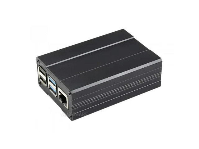 Aluminum Chamfered Design Case for Raspberry Pi 4B Distinctive Tech Feeling