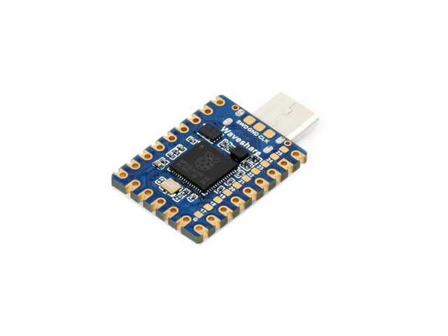 RP2350-Zero-CM Mini Development Board, Dual-core And Dual-architecture, Onboard Type-C Male Port, Castellated Module,