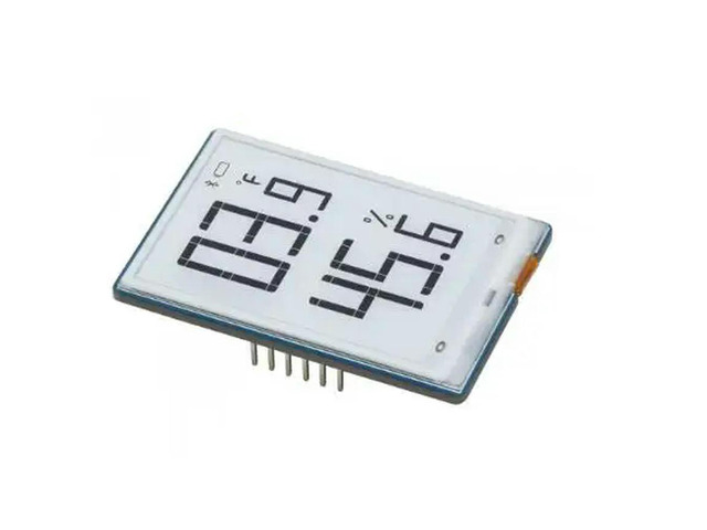 1.9inch Segment e-Paper Module,91 Segments,I2C Bus,Ideal for Temperature and humidity meter, Humidifier, Digital Meter