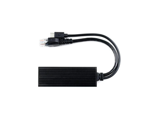 Industrial Gigabit PoE Splitter, l Case protection, 5V 2.5A Type-C Out