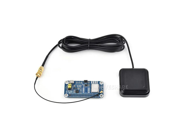 GPS External Antenna (D),GNSS L1+L5 Dual-frequency Active Antenna, SMA-J Connector, Supports Multi-GNSS Positioning Systems