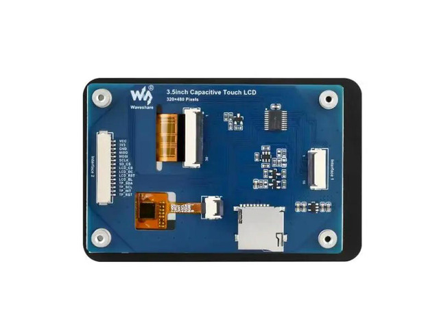 3.5inch Capacitive Touch Display Module,320×480 Resolution,Embedded with ST7796S Display Driver and FT6336U Capacitive Touch