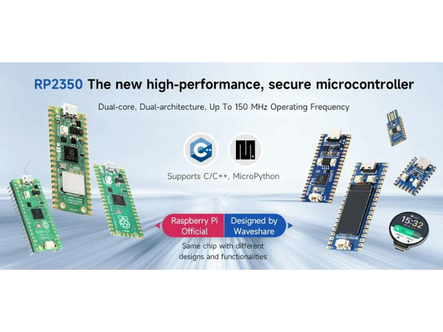3.5inch Touch Display Module for Raspberry Pi Pico, 65K Colors, 480*320, SPI