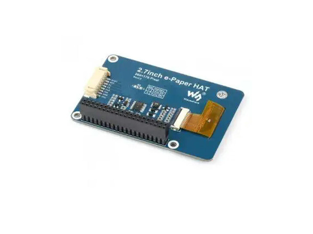 2.7inch e-Paper HAT 264x176,E-Ink display HAT for Raspberry Pi