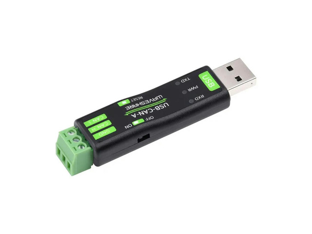 USB-CAN-A USB to CAN Adapter Model A, STM32 Chip Solution, Multiple Working modes, Multi-system Compatible