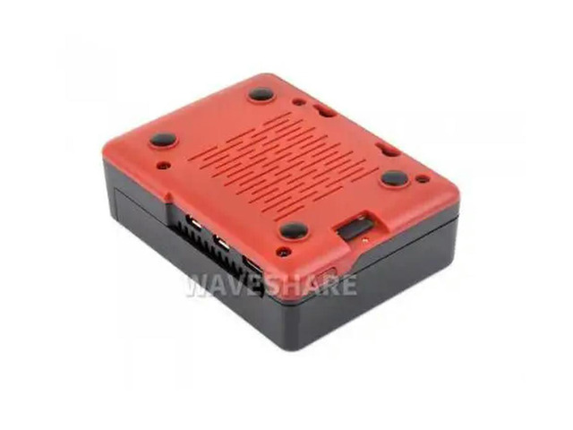 PI5-CASE-ARGON-NEO Aluminum Alloy Case for Raspberry Pi 5,Built-in Cooling Fan,Optional for M.2 NVME Expansion Slot