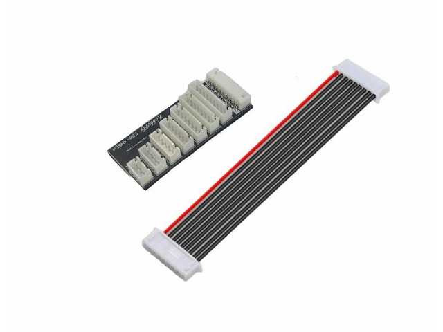 Parallel charging board for 2S-8S model aircraft, support B6 B8 B6AC A6 balance charging