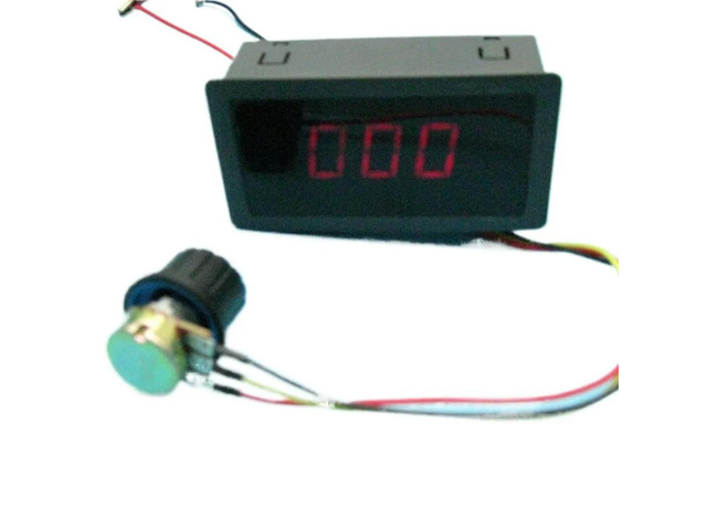 For Digital PWM DC Motor Governor 24V Stepless Speed Control Switch Controller