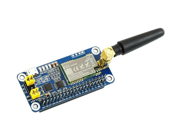 SX1268 LoRa HAT for Raspberry Pi 433MHz Frequency Band for Europe Asia Africa
