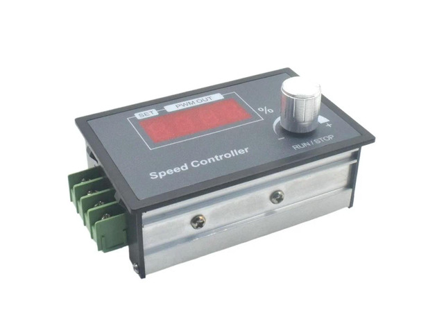 For ligent PWM DC Motor Speed Controller Encoder Knob 6V12V24V36V48V Frequency Configurable