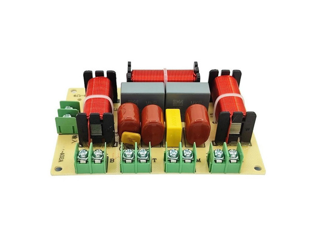 For one high, one mid, two low, four-channel crossover, 250W high cost-performance speaker audio crossover