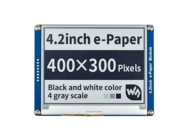 4.2inch E-Paper E-Ink EPD Display Module 400*300 Resolution SPI Interface