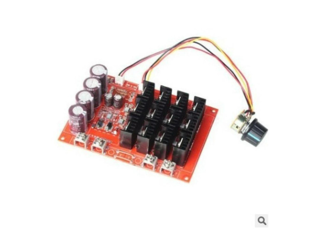 For 12V 60A3kw Governor PWM Controller DC Motor Equipment, Pulse Width Speed Control Switch