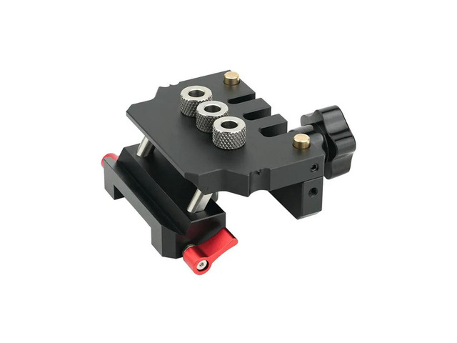 For aluminum alloy high tenon puzzle round wood tenon punch precision automatic centering tool