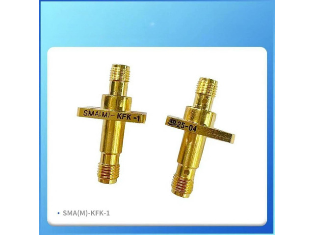 For SMA-KFK-1 SMA-M-KFK Glass Sintered Gas Sealed Vacuum RF Connector High Frequency Head Four Holes