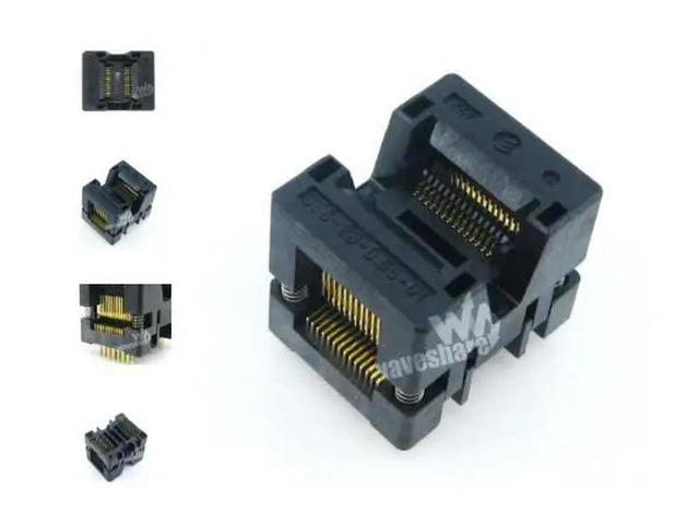 OTS-28-0.65-01, Test & Burn-in Socket
