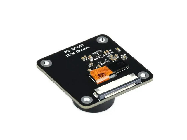 IMX378-190 12.3MP Camera,Fisheye Lens for Raspberry Pi,12.3MP, Wider Field Of View