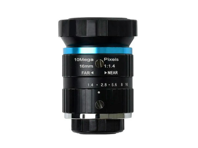 Industrial 16mm Telephoto Lens C-Mount for Raspberry Pi Camera