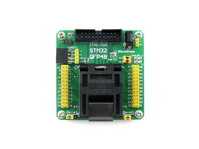 STM32-QFP48, Programmer Adapter