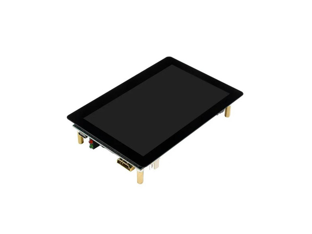 CM4-DISP-BASE-5A,5 Touch Screen Expansion for Raspberry Pi CM4, PoE Header, Gigabit Ethernet, 4K Output